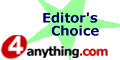 Editor's Choice from anything.com logo.